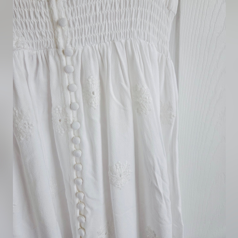 Forever 21 ✨️ Maxi White Sleeveless Dress Size XS - Picture 9 of 15
